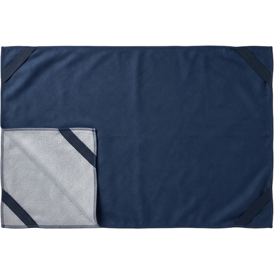 Frose Dual-Surface Exercise Mat Towel 120 x 52 cm Midnight